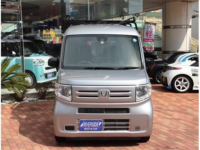 Ｎ－ＶＡＮ Ｇ・ホンダセンシング　メモリーナビ　ワンセグＴＶ　ＤＶＤ再生　ＢＴオーディオ　キーレスキー　オートエアコン　衝突軽減ブレーキ　レーダクルーズ　両側スライドドア　オーバーヘッドコンソール　ルーフキャリア　ライトレベライザー（25枚目）