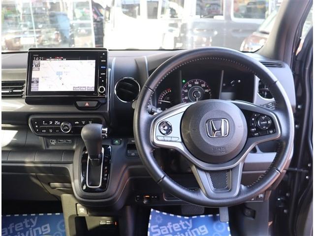 Ｎ－ＷＧＮカスタム Ｌ・ターボホンダセンシング　１オーナー　純８型ナビ　Ｂカメラ　ドラレコ　ＥＴＣ　ＬＥＤライト　衝突軽減ブレーキ　レーダークルーズ　シートヒーター　パドルシフト　スマートキー　コーナーセンサー　純正１５ＡＷ　オートエアコン（12枚目）