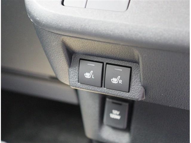 ムーヴキャンバス ストライプスG t届出済み未使用車 バックカメラ付 衝突軽減ブレーキ LEDライト 両側電動スライドドア スマートキー I-STOP 電動パーキングブレーキ コーナーセンサー オートエアコン シートヒーター(17枚目)