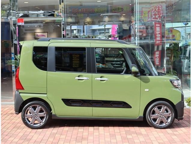 タント ファンクロスターボリミテッド 純正10型ナビ パノラマモニター ETC 前後ドラレコ レーダークルーズ 両側電動スライドドア コーナーセンサー 衝突軽減ブレーキ シートヒーター LEDライト フルセグ BTオーディオ 純正15AW(5枚目)