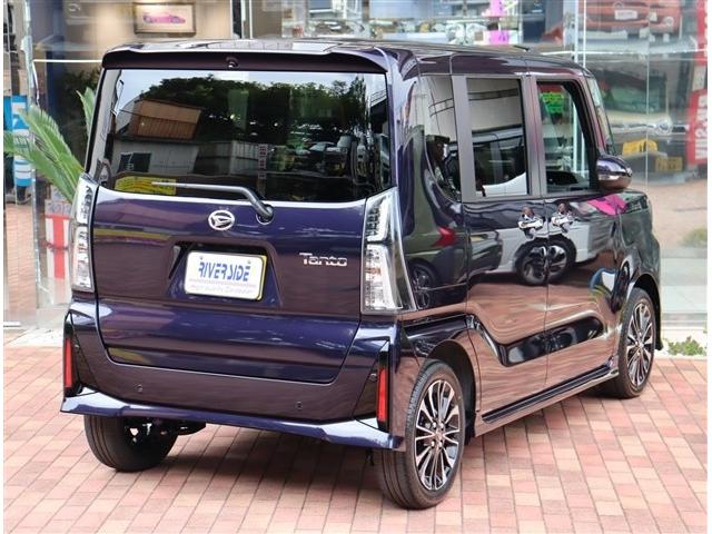 タント カスタムRSリミテッド 届出済み未使用車 バックカメラ付 ETC レーダークルーズ 両側電動スライドドア シートヒーター LEDライト スマートキー コーナーセンサー I-STOP ベンチシート 純正15AW オートエアコン(6枚目)