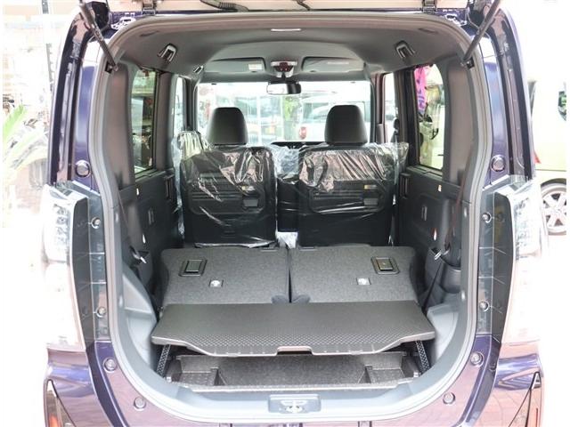 タント カスタムRSリミテッド 届出済み未使用車 バックカメラ付 ETC レーダークルーズ 両側電動スライドドア シートヒーター LEDライト スマートキー コーナーセンサー I-STOP ベンチシート 純正15AW オートエアコン(14枚目)