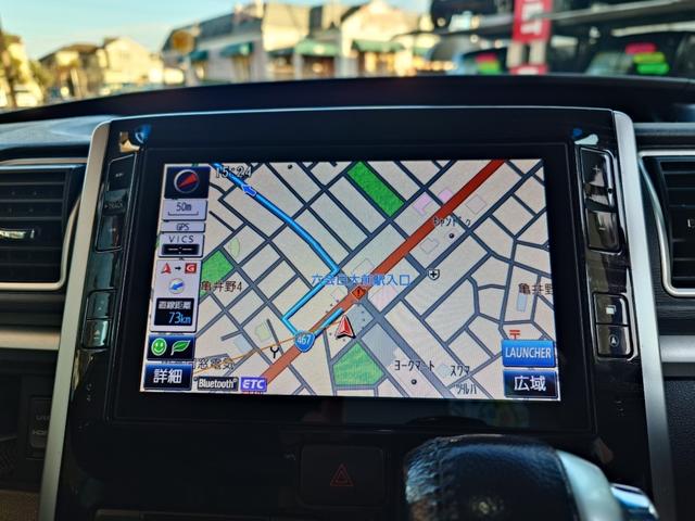 タント カスタムRS トップエディションSAII 8インチナビ Bカメラ ETC 車高調 クレンツェアルミ 両側電動スライド LEDライト スマートキー 衝突軽減ブレーキ オートエアコン サイドSRS BTオーディオ フルセグTV I-STOP(7枚目)