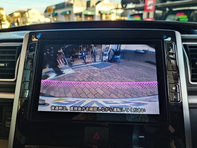 タント カスタムRS トップエディションSAII 8インチナビ Bカメラ ETC 車高調 クレンツェアルミ 両側電動スライド LEDライト スマートキー 衝突軽減ブレーキ オートエアコン サイドSRS BTオーディオ フルセグTV I-STOP(8枚目)