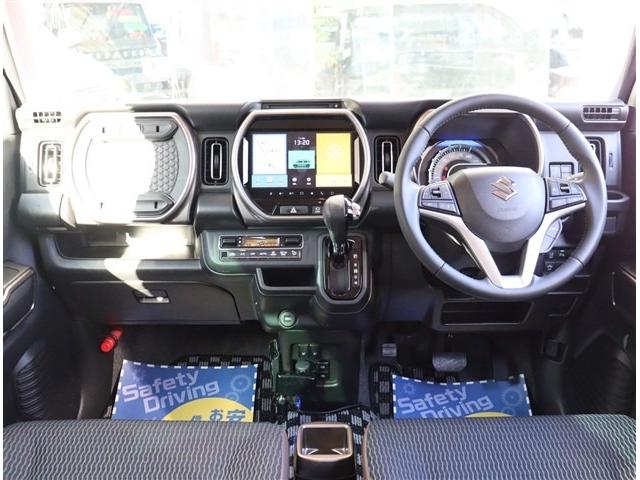 ハスラー ＪスタイルＩＩターボ　１オーナー　純正９型ナビ　全方位カメラ　シートヒーター　レーダークルーズ　パドルシフト　ＬＥＤライト　前後ドラレコ　ルーフレール　衝突軽減ブレーキ　Ｉ－ＳＴＯＰ　コーナーセンサー　純正１５ＡＷ（7枚目）