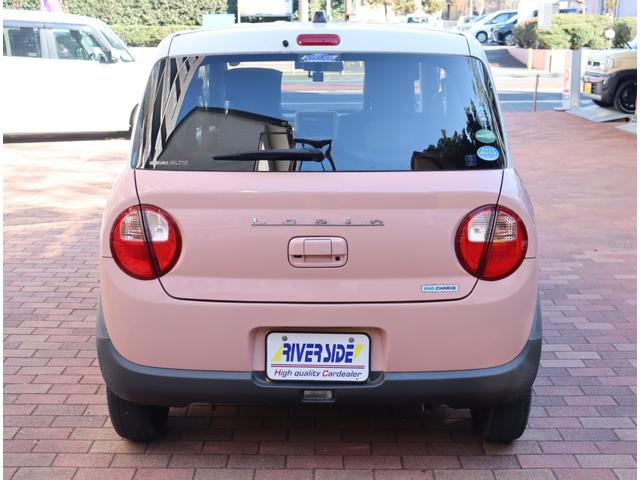 アルトラパン S 純正8インチナビ 全方位カメラ 前後ドラレコ HID スマートキー 衝突軽減ブレーキ ベンチシート 電動格納ミラー ホワイトルーフ ドアバイザー I-STOP ステアリモコン フルセグ DVD再生(18枚目)