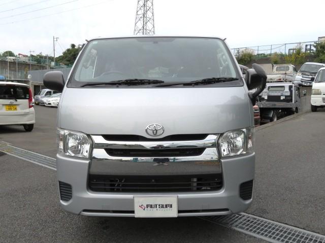 ハイエースバン ロングDX GLパッケージ 1年保証 純正ナビ バックカメラ ETC Bluetoothオーディオ フルセグTV 電動格納ミラー パワーウインドウ(4枚目)