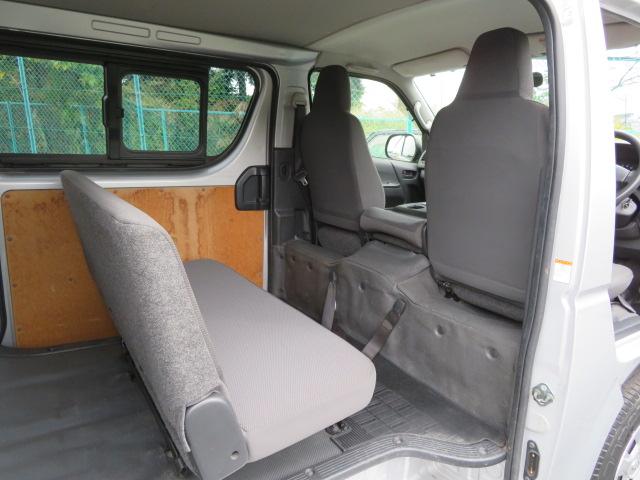 ハイエースバン ロングDX GLパッケージ 1年保証 純正ナビ バックカメラ ETC Bluetoothオーディオ フルセグTV 電動格納ミラー パワーウインドウ(15枚目)