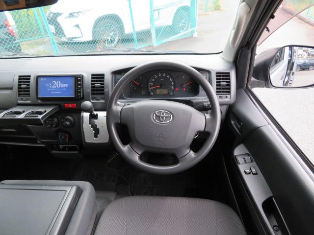 ハイエースバン ロングDX GLパッケージ 1年保証 純正ナビ バックカメラ ETC Bluetoothオーディオ フルセグTV 電動格納ミラー パワーウインドウ(33枚目)