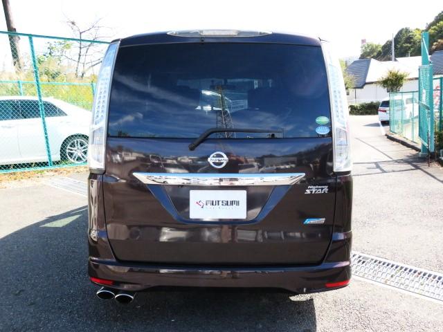 セレナ ハイウェイスター S-ハイブリッド 1年保証 禁煙車 純正ナビ フルセグTV バックモニター ETC Bluetoothオーディオ スマートキー2個 左側パワースライドドア CD/DVD 社外マフラー ローダウン(54枚目)