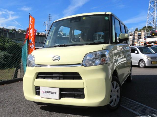 タント Ｌ　ＳＡＩＩＩ　１年保証　禁煙車　純正ナビ　フルセグＴＶ　バックモニター　ＣＤ／ＤＶＤ　Ｂｌｕｅｔｏｏｔｈオーディオ　スマートアシスト　キーレス　オートハイビーム　ステアリングスイッチ（3枚目）