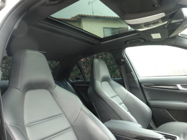 C63 AMG 19インチAW サンルーフ 黒革シート(17枚目)