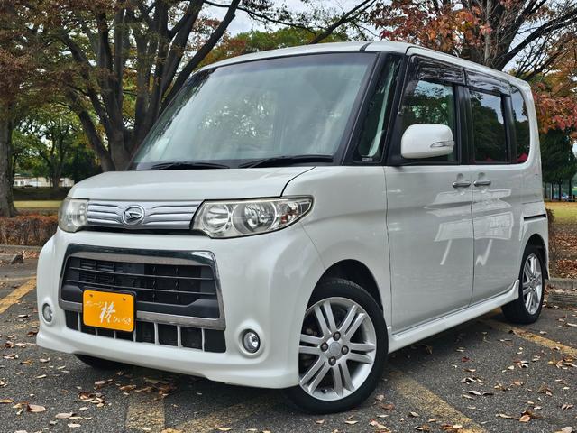 タント カスタムRS ターボ フルセグ ETC ドラレコ 純正アルミ キーフリー オートエアコン(2枚目)