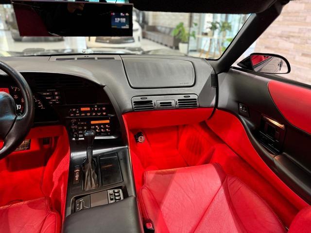 シボレーコルベット ベースグレード　９６年モデル／正規ディーラー車／赤革シート／パワーシート／クルーズコントロール／ＥＴＣ／ＣＤ再生可／グラストップ（ＵＳオプション）／ドアミラー（ＵＳ純正タイプ）／純正１７インチＡＷ（32枚目）