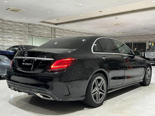 Cクラス C180アバンギャルド AMGライン 1年保証付/正規ディーラー車/黒革パワーシート/シートヒーター/Carplay/フルセグ/ETC/BSM/ACC/Bluetooth&USB/バックカメラ/純正18inchAW(19枚目)