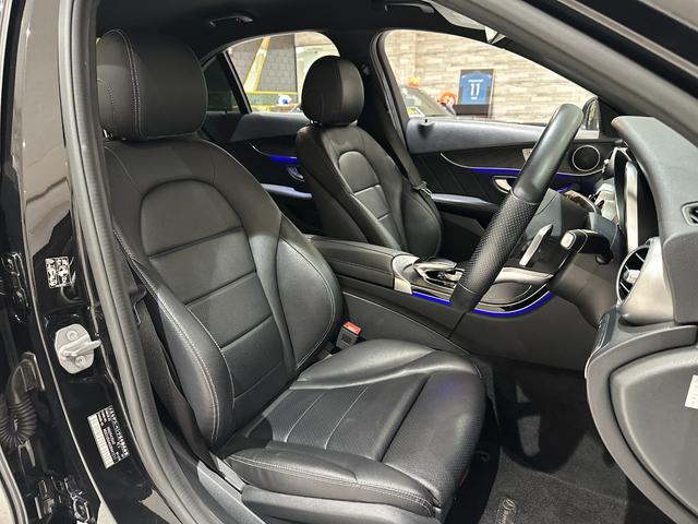 Cクラス C180アバンギャルド AMGライン 1年保証付/正規ディーラー車/黒革パワーシート/シートヒーター/Carplay/フルセグ/ETC/BSM/ACC/Bluetooth&USB/バックカメラ/純正18inchAW(20枚目)