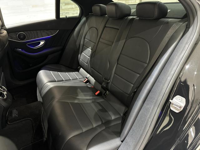 Cクラス C180アバンギャルド AMGライン 1年保証付/正規ディーラー車/黒革パワーシート/シートヒーター/Carplay/フルセグ/ETC/BSM/ACC/Bluetooth&USB/バックカメラ/純正18inchAW(23枚目)