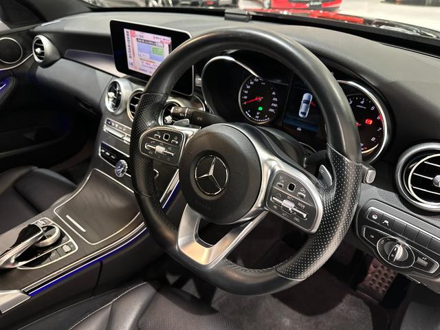 Cクラス C180アバンギャルド AMGライン 1年保証付/正規ディーラー車/黒革パワーシート/シートヒーター/Carplay/フルセグ/ETC/BSM/ACC/Bluetooth&USB/バックカメラ/純正18inchAW(31枚目)