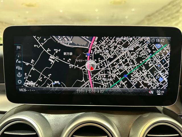 Cクラス C180アバンギャルド AMGライン 1年保証付/正規ディーラー車/黒革パワーシート/シートヒーター/Carplay/フルセグ/ETC/BSM/ACC/Bluetooth&USB/バックカメラ/純正18inchAW(39枚目)