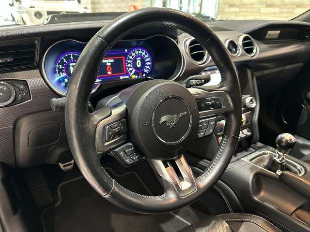 マスタング Ｖ８　ＧＴ　プレミアム　ＭＴ車／２０１９年モデル／走行証明／パフォーマンスＰＫＧ／黒革パワーシート／Ｃａｒｐｌａｙ／エアシート＆ヒーター／ステアリングヒーター／ＢＳＭ／プレミアムプラスＰＫＧ／社外ボンネット／１９ｉｎｃｈＡＷ（35枚目）