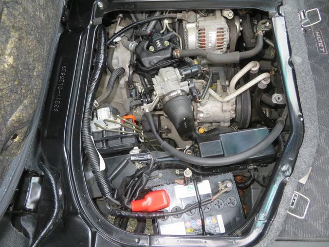 ハイゼットカーゴ クルーズターボ 5MT 走行26000km ABS Wエアバッグ キーレス 全席PW Bカメラ 電動格納ミラー LEDヘッドライト 純正LEDフォグ Bluetoothナビ 13インチAW新品タイヤ 記録簿(17枚目)