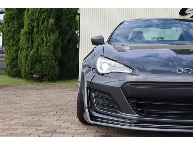 BRZ R 後期型 AIMGAINワイドボディ 326POWER車高調 WILSHIREFORGED19AW SKIDRacingアーム CSDブレーキ 左右出しマフラー CRYSTALEYEテール 8型ナビTV(9枚目)