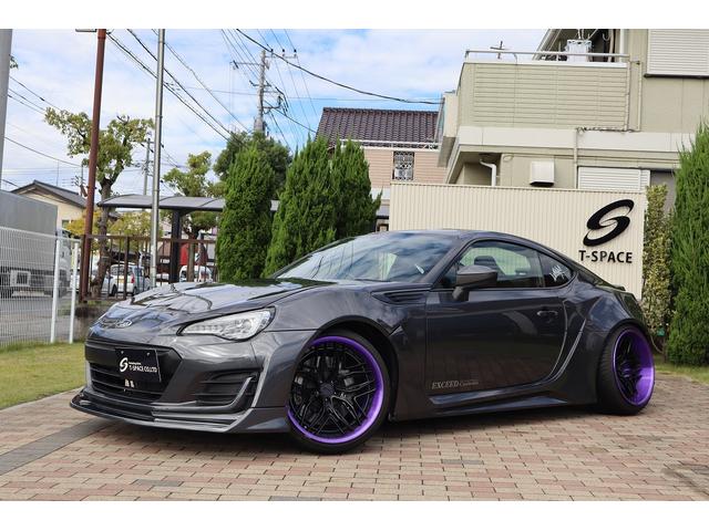 BRZ R 後期型 AIMGAINワイドボディ 326POWER車高調 WILSHIREFORGED19AW SKIDRacingアーム CSDブレーキ 左右出しマフラー CRYSTALEYEテール 8型ナビTV(51枚目)