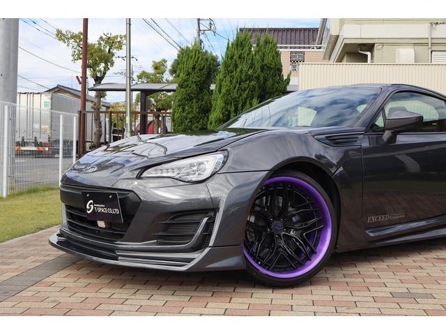 BRZ R 後期型 AIMGAINワイドボディ 326POWER車高調 WILSHIREFORGED19AW SKIDRacingアーム CSDブレーキ 左右出しマフラー CRYSTALEYEテール 8型ナビTV(57枚目)