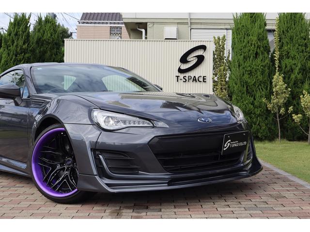 BRZ R 後期型 AIMGAINワイドボディ 326POWER車高調 WILSHIREFORGED19AW SKIDRacingアーム CSDブレーキ 左右出しマフラー CRYSTALEYEテール 8型ナビTV(58枚目)