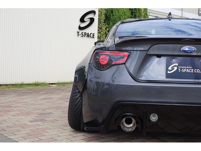 BRZ R 後期型 AIMGAINワイドボディ 326POWER車高調 WILSHIREFORGED19AW SKIDRacingアーム CSDブレーキ 左右出しマフラー CRYSTALEYEテール 8型ナビTV(68枚目)