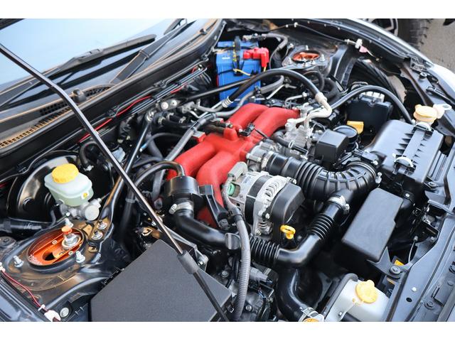 BRZ R 後期型 AIMGAINワイドボディ 326POWER車高調 WILSHIREFORGED19AW SKIDRacingアーム CSDブレーキ 左右出しマフラー CRYSTALEYEテール 8型ナビTV(79枚目)
