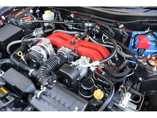 BRZ R 後期型 AIMGAINワイドボディ 326POWER車高調 WILSHIREFORGED19AW SKIDRacingアーム CSDブレーキ 左右出しマフラー CRYSTALEYEテール 8型ナビTV(80枚目)