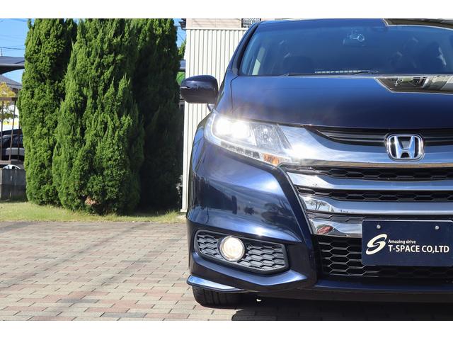 オデッセイ アブソルート ユーザー様買取車 純正インターナビ フルセグ Bluetoothオーディオ バックカメラ 両側パワースライドドア ハーフレザーシート ビルトインETC 前後ドライブレコーダー 社外18インチAW(9枚目)