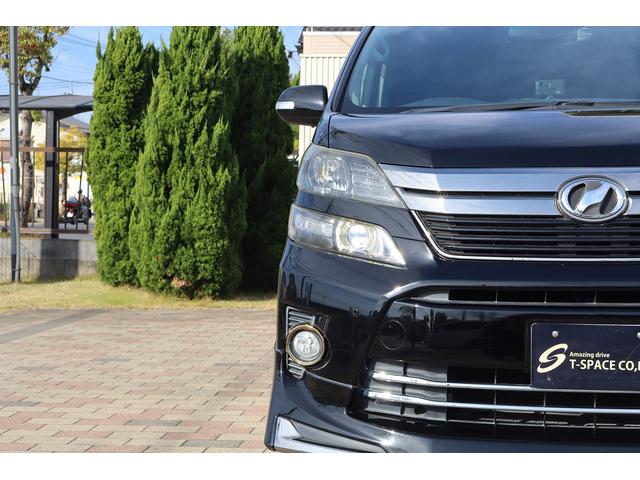 ヴェルファイア ２．４Ｚ　ゴールデンアイズ　後期型　ワンオーナー車　ＭＯＤＥＬＬＩＳＴＡエアロ＆マフラー　ＷＯＲＫ２０インチＡＷ　車高調　純正ツインモニター　両側パワースライドドア　パワーバックドア　ハーフレザーシート　ドライブレコーダー（9枚目）