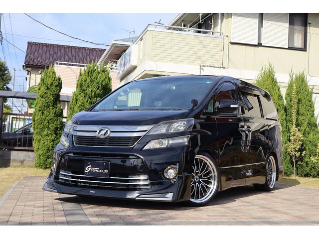 ヴェルファイア ２．４Ｚ　ゴールデンアイズ　後期型　ワンオーナー車　ＭＯＤＥＬＬＩＳＴＡエアロ＆マフラー　ＷＯＲＫ２０インチＡＷ　車高調　純正ツインモニター　両側パワースライドドア　パワーバックドア　ハーフレザーシート　ドライブレコーダー（49枚目）