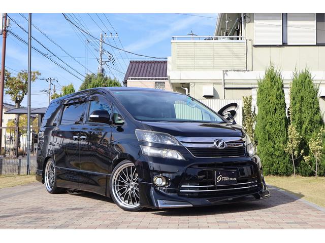 ヴェルファイア ２．４Ｚ　ゴールデンアイズ　後期型　ワンオーナー車　ＭＯＤＥＬＬＩＳＴＡエアロ＆マフラー　ＷＯＲＫ２０インチＡＷ　車高調　純正ツインモニター　両側パワースライドドア　パワーバックドア　ハーフレザーシート　ドライブレコーダー（50枚目）