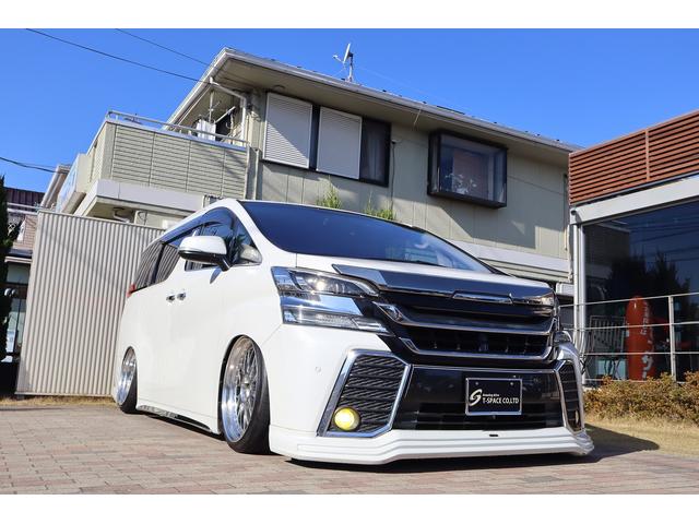 ヴェルファイア 2.5Z 4輪独立エアサス SilkBlazeエアロ&フロントグリル WORK20AW DazzFellowsシーケンシャルテール 断熱フロントガラス ALPINEツインモニター 両側パワースライドドア(7枚目)