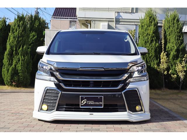 ヴェルファイア 2.5Z 4輪独立エアサス SilkBlazeエアロ&フロントグリル WORK20AW DazzFellowsシーケンシャルテール 断熱フロントガラス ALPINEツインモニター 両側パワースライドドア(8枚目)