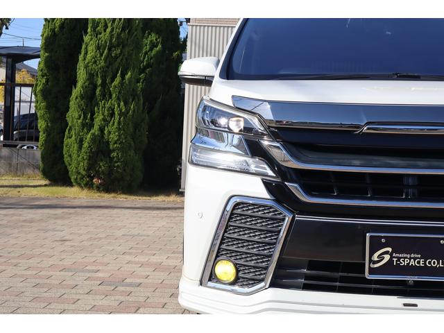 ヴェルファイア 2.5Z 4輪独立エアサス SilkBlazeエアロ&フロントグリル WORK20AW DazzFellowsシーケンシャルテール 断熱フロントガラス ALPINEツインモニター 両側パワースライドドア(9枚目)