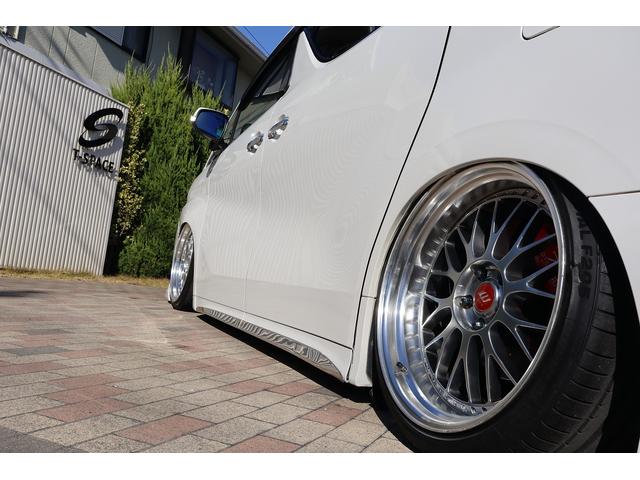 ヴェルファイア 2.5Z 4輪独立エアサス SilkBlazeエアロ&フロントグリル WORK20AW DazzFellowsシーケンシャルテール 断熱フロントガラス ALPINEツインモニター 両側パワースライドドア(11枚目)