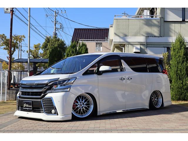 ヴェルファイア 2.5Z 4輪独立エアサス SilkBlazeエアロ&フロントグリル WORK20AW DazzFellowsシーケンシャルテール 断熱フロントガラス ALPINEツインモニター 両側パワースライドドア(48枚目)