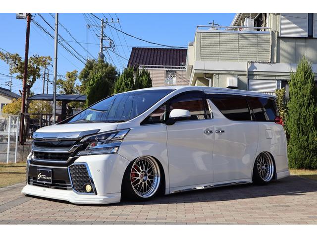 ヴェルファイア 2.5Z 4輪独立エアサス SilkBlazeエアロ&フロントグリル WORK20AW DazzFellowsシーケンシャルテール 断熱フロントガラス ALPINEツインモニター 両側パワースライドドア(53枚目)