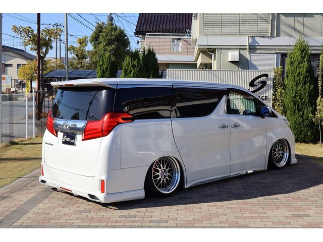 ヴェルファイア 2.5Z 4輪独立エアサス SilkBlazeエアロ&フロントグリル WORK20AW DazzFellowsシーケンシャルテール 断熱フロントガラス ALPINEツインモニター 両側パワースライドドア(66枚目)