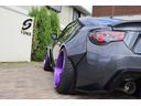 R 後期型 AIMGAINワイドボディ 326POWER車高調 WILSHIREFORGED19AW SKIDRacingアーム CSDブレーキ 左右出しマフラー CRYSTALEYEテール 8型ナビTV(70枚目)