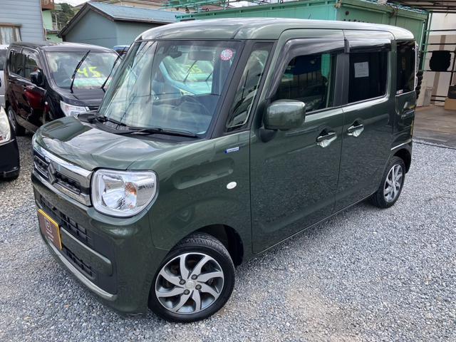 スペーシア ハイブリッドＸ　フルタイム４ＷＤ　全方位カメラ　デュアルカメラブレーキ－サポート　前後ドライブレコーダー　シートヒーター　両側パワースライドドア（2枚目）