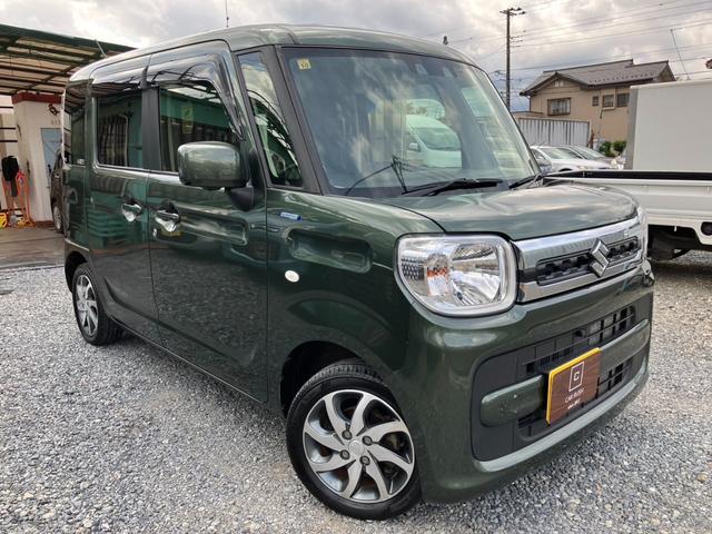 スペーシア ハイブリッドＸ　フルタイム４ＷＤ　全方位カメラ　デュアルカメラブレーキ－サポート　前後ドライブレコーダー　シートヒーター　両側パワースライドドア（3枚目）