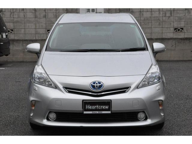 プリウスアルファ G 7人乗り 前後ドラレコ クルーズコントロール 3眼LEDヘッドライト(純正) メモリーナビ/フルセグTV/Bluetooth/CD/DVD/バックカメラ/ETC ウインカーミラー(電格式)(19枚目)