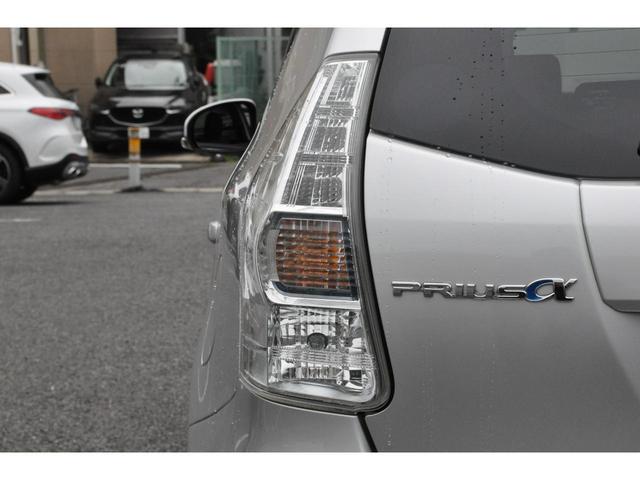 プリウスアルファ G 7人乗り 前後ドラレコ クルーズコントロール 3眼LEDヘッドライト(純正) メモリーナビ/フルセグTV/Bluetooth/CD/DVD/バックカメラ/ETC ウインカーミラー(電格式)(29枚目)