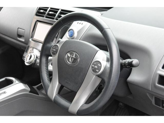 プリウスアルファ G 7人乗り 前後ドラレコ クルーズコントロール 3眼LEDヘッドライト(純正) メモリーナビ/フルセグTV/Bluetooth/CD/DVD/バックカメラ/ETC ウインカーミラー(電格式)(44枚目)