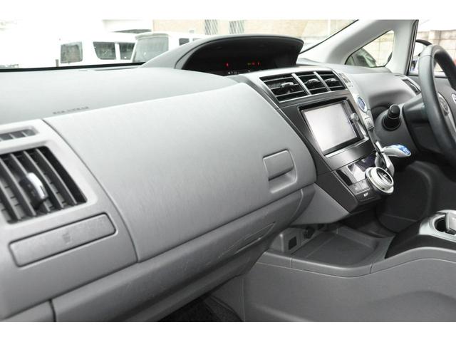 プリウスアルファ G 7人乗り 前後ドラレコ クルーズコントロール 3眼LEDヘッドライト(純正) メモリーナビ/フルセグTV/Bluetooth/CD/DVD/バックカメラ/ETC ウインカーミラー(電格式)(48枚目)